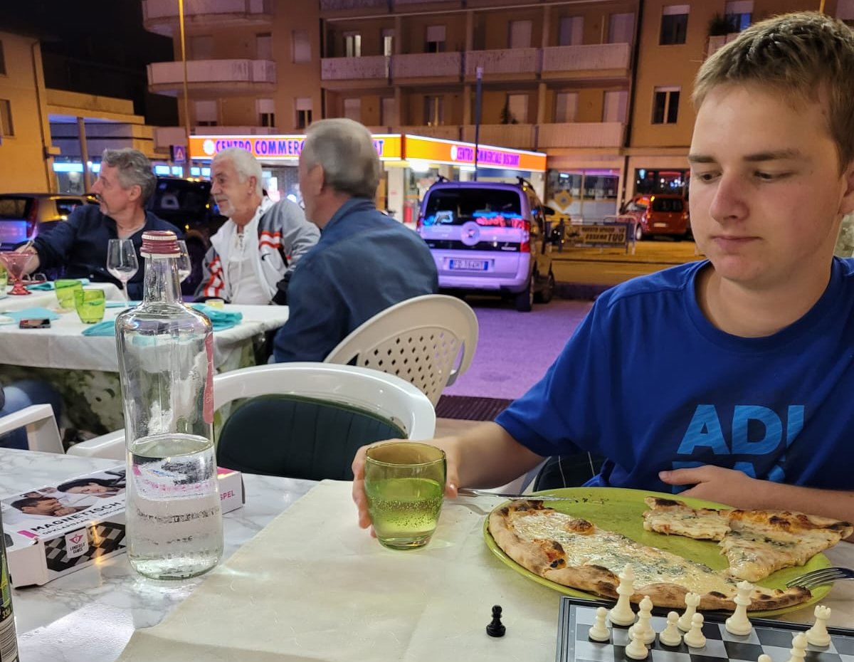Schachturnier in Italien