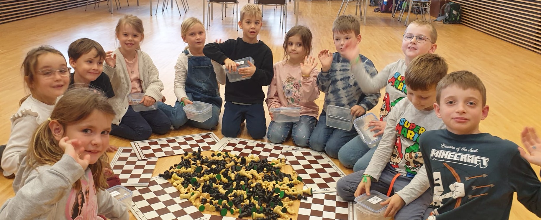 SCHACH LERNEN in der VOLKSSCHULE!